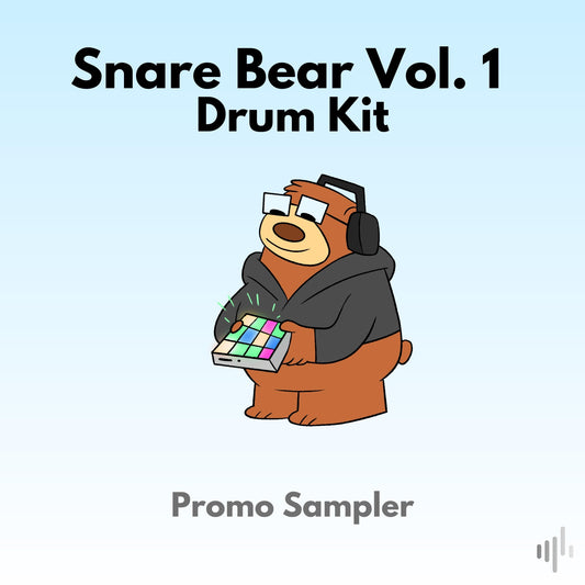 Snare Bear Vol. 1 Drum Kit - Free Promo Sampler